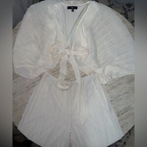 Ivory Front Tie Lulus Two Piece Set